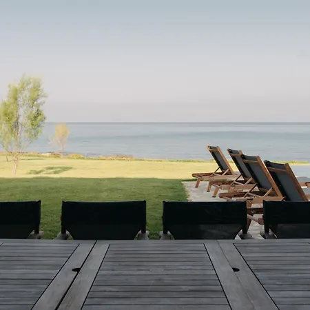 Real Life Homes Luxurious Seafront Villas Each With Their Own Private Pools Korakokhórion Extérieur photo